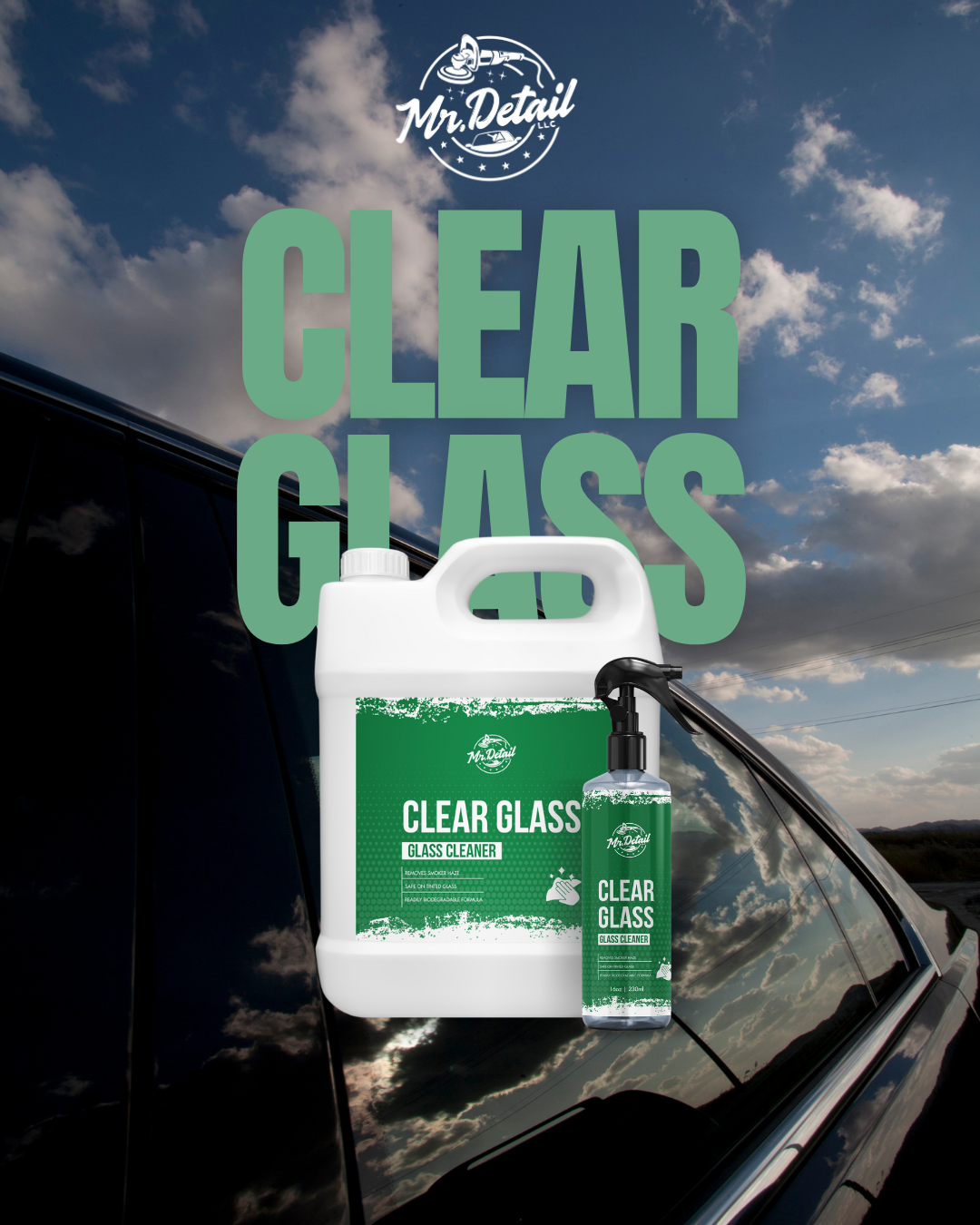Clear Glass - Liquid Glass Cleaner