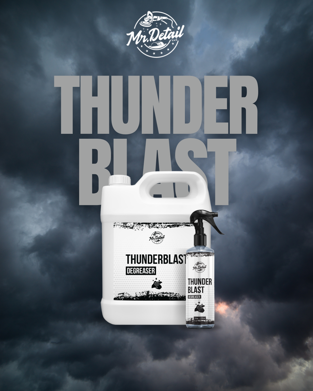 Thunder Blast - Powerful Foaming Degreaser